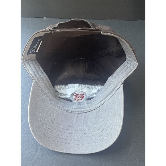 Jacobson Hat Company Tangier Island Virginia One Size Unisex Brown Baseball Cap - Picture 5 of 6